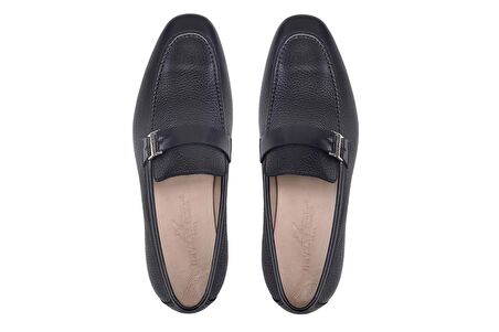 Siyah Günlük Loafer Erkek Ayakkabı -12641-