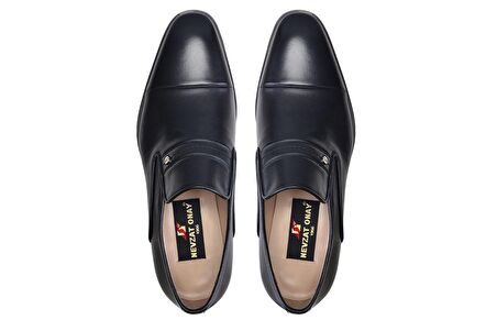 Siyah Klasik Loafer Erkek Ayakkabı -11355-