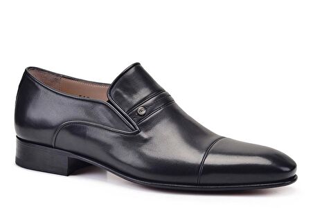 Siyah Klasik Loafer Erkek Ayakkabı -10944-