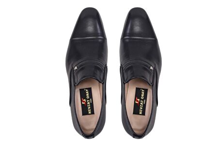 Siyah Klasik Loafer Erkek Ayakkabı -10944-
