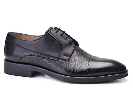 Siyah Klasik Bağcıklı Erkek Ayakkabı -11998-