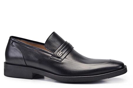 Siyah Günlük Loafer Erkek Ayakkabı -11341-