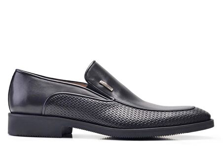 Siyah Günlük Loafer Erkek Ayakkabı -11337-