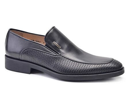Siyah Günlük Loafer Erkek Ayakkabı -11337-
