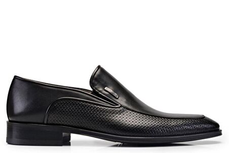 Siyah Günlük Loafer Neolit Erkek Ayakkabı -11155-