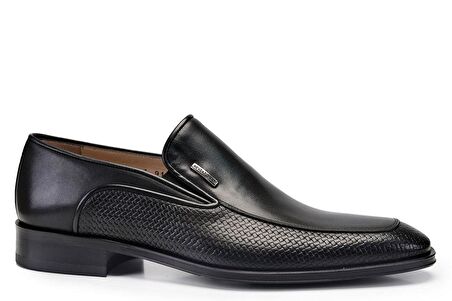 Siyah Günlük Loafer Neolit Erkek Ayakkabı -11155-