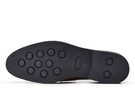 Hakiki Deri Siyah Günlük Loafer Erkek Ayakkabı -10780-