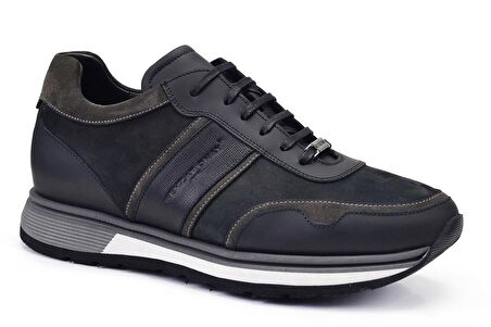 Siyah Sneaker Erkek Ayakkabı -12164-