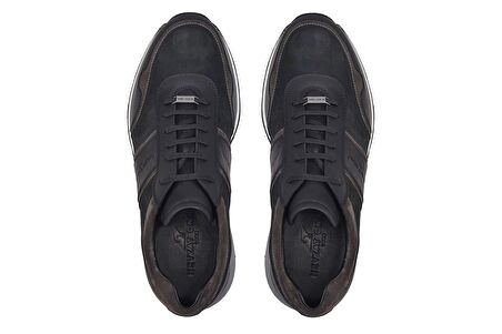 Siyah Sneaker Erkek Ayakkabı -12164-