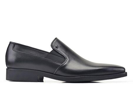 Siyah Termo Loafer Erkek Ayakkabı -44821-