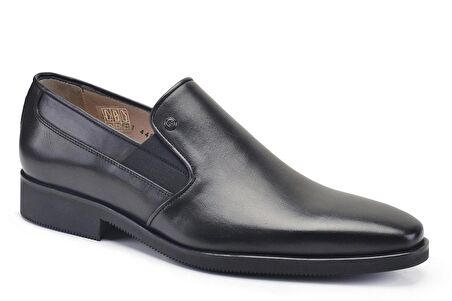Siyah Termo Loafer Erkek Ayakkabı -44821-