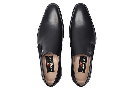 Siyah Termo Loafer Erkek Ayakkabı -44821-