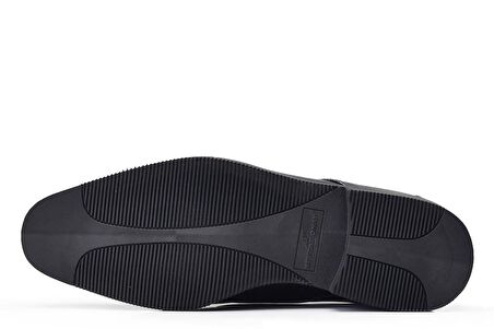 Siyah Termo Loafer Erkek Ayakkabı -44821-