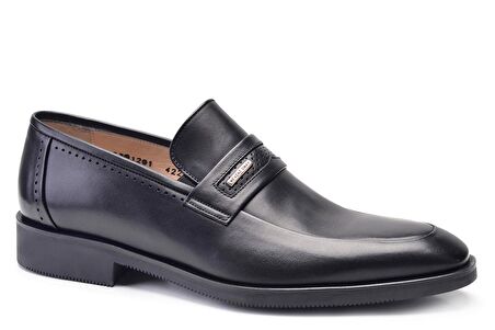 Siyah Günlük Loafer Erkek Ayakkabı -8115-