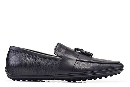 Siyah Günlük Loafer Erkek Ayakkabı -10323-