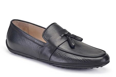 Siyah Günlük Loafer Erkek Ayakkabı -10323-