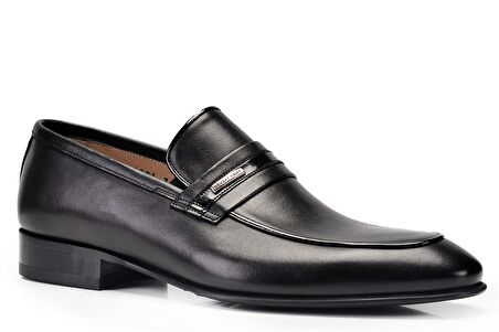 Siyah Günlük Loafer Neolit Erkek Ayakkabı -11443-
