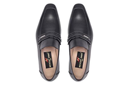Siyah Günlük Loafer Neolit Erkek Ayakkabı -11150-