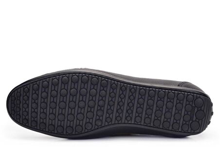 Siyah Yazlık Loafer Erkek Ayakkabı -22929-