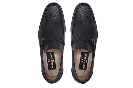Siyah Günlük Loafer Erkek Ayakkabı -8089-