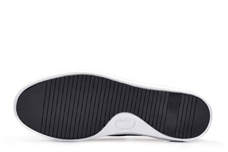 Siyah Örgü Püsküllü Sneaker Erkek Ayakkabı -8381-