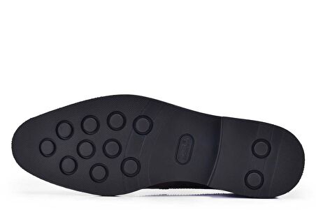 Hakiki Deri Siyah Günlük Loafer Erkek Ayakkabı -8335-