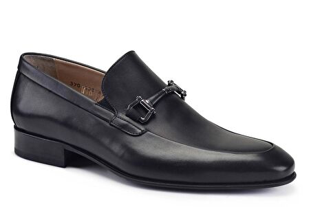 Siyah Klasik Loafer Neolit Erkek Ayakkabı -47703-