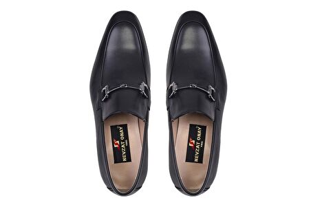 Siyah Klasik Loafer Neolit Erkek Ayakkabı -47703-