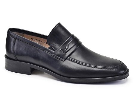 Siyah Bağcıksız Kışlık Ayakkabı -65871-