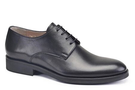 Siyah Bağcıklı Kışlık Erkek Ayakkabı -62407-