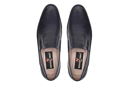 Siyah Bağcıksız Termo Erkek Ayakkabı -26671-