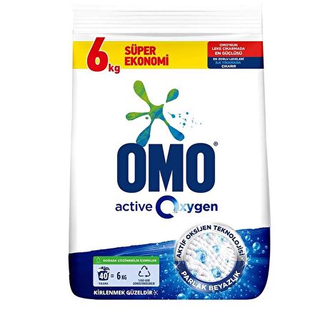 OMO ACTİVE OXYGEN TOZ 6 KG