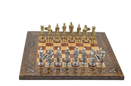 Gifthome Metal Satranç Takımı/Seti;Battal,Pegasus,