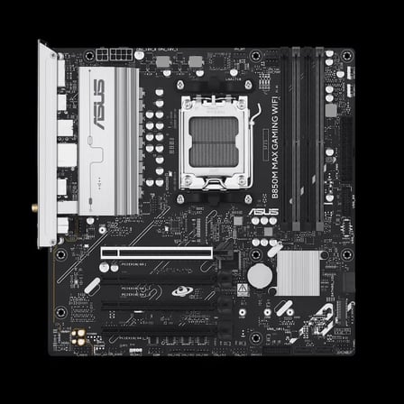 ASUS B850M MAX GAMING WIFI AM5 DDR5 8000MHZ(OC)  mATX HDMI ANAKART