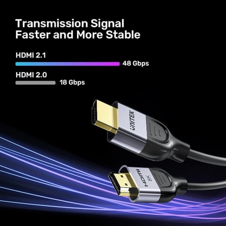 UNITEK HDMI2.1 KABLO 3MT 8K&60Hz (C11086GY01-3M)