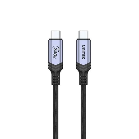 UNITEK TYPE-C HIZLI ŞARJ 2MT 240W (C14110GY-2M)