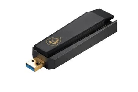 MSI AXE5400 Wifi USB ADAPTOR