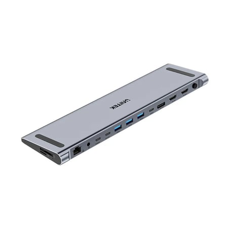 UNITEK UHUB15+ USB-C 4K BAGLANTI ISTASYONU (D1106AGY01)