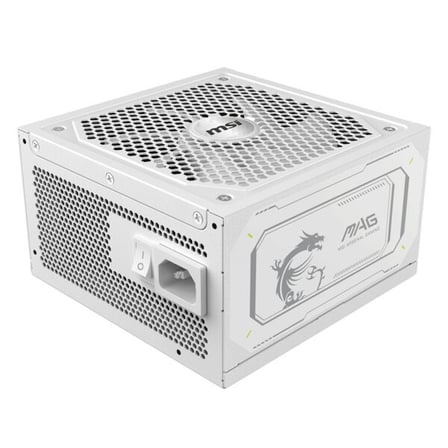 MSI MAG 1000GL PCIE5 WHITE 1000W 80+ GOLD POWER