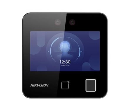 HIKVISION DS-K1T343MFWX-V2 4.3" DOKUNMATİK EKRAN (KART / PARMAK İZİ / YÜZ TANIMA) BAĞIMSIZ  KONTROL ÜNİTESİ