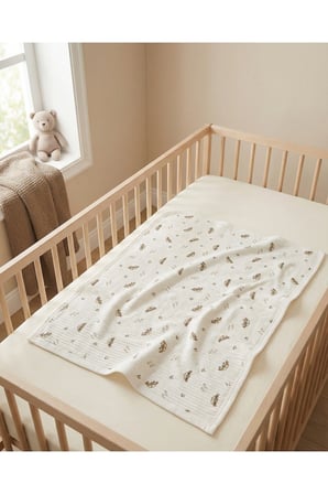    %100 Pamuk Bebek Battaniyesi | 80x90