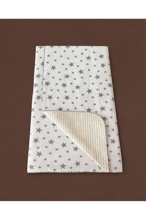    %100 Pamuk Bebek Battaniyesi | Pikeli | 100x100