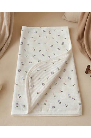    %100 Pamuk Bebek Battaniyesi | 80x90
