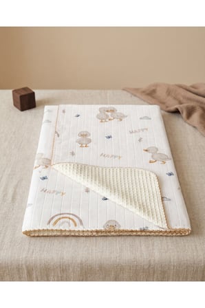    %100 Pamuk Bebek Battaniyesi | Pikeli | 100x100