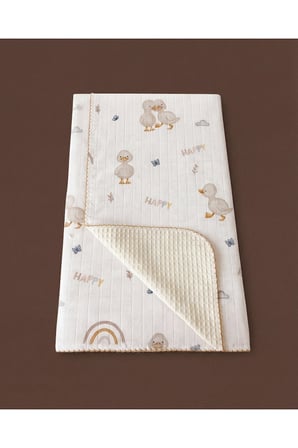    %100 Pamuk Bebek Battaniyesi | Pikeli | 100x100