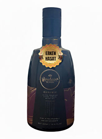 ERKEN HASAT EDREMİT SOĞUK SIKIM ZEYTİNYAĞI 500ml