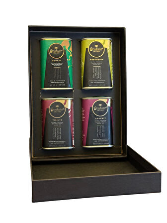 Domat Arbequina Trilye Edremit 4'lü Tadım Seti