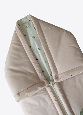 Zen Fermuarlı Battaniye Pembe