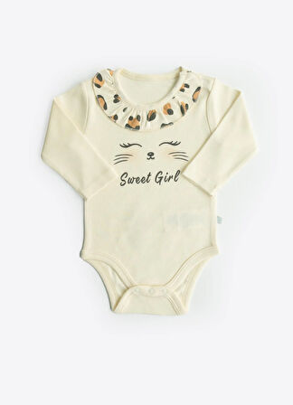 Organik Leopar 3'lü Takım Natural