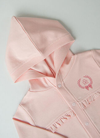 Organik New Dreams Hırka Pembe